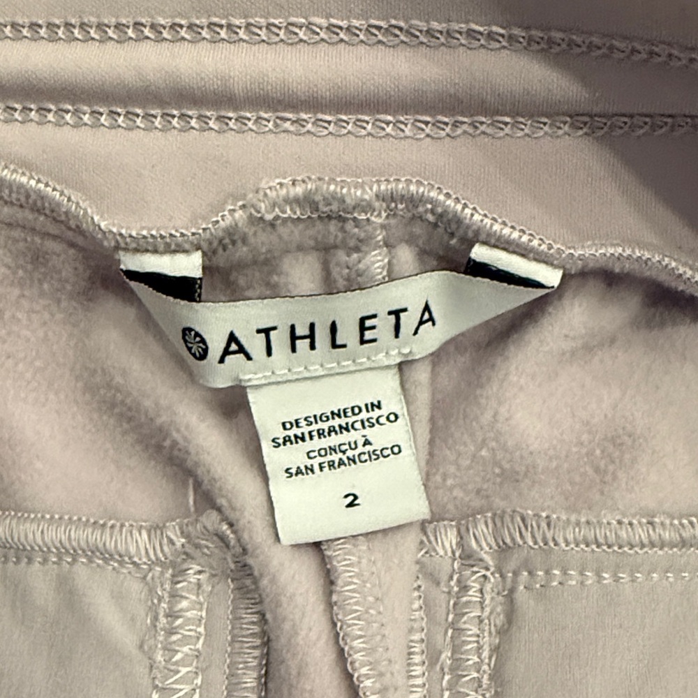 Athleta Quilted Jogger Pants - Picture 2 of 5